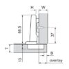 BLUM Pant s tlumením 110 nalož. - Image 2