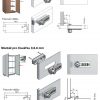 Číslicový zámek Dial lock černý, 57.01 pravý – 18,1 – 21 mm - Image 2