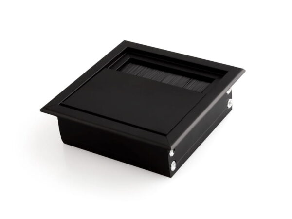 Čtvercová kabelová průchodka 80x80mm černá - Image 2