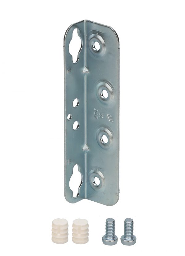 HETTICH Postelové kování-úhelník 127mm
