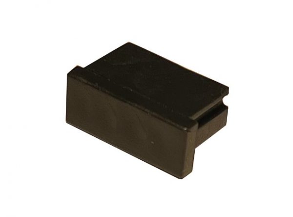 Záslepka Černá pro LED pásky - ZLL-01 pro LL-01-LL02 bez otvoru