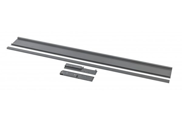 AXIS Vnitřní čílko s relingem střední s upínači B 120mm,1200mm antracit